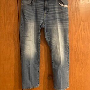 Men's American Eagle Airflex +, Relaxed Straight Fit jeans